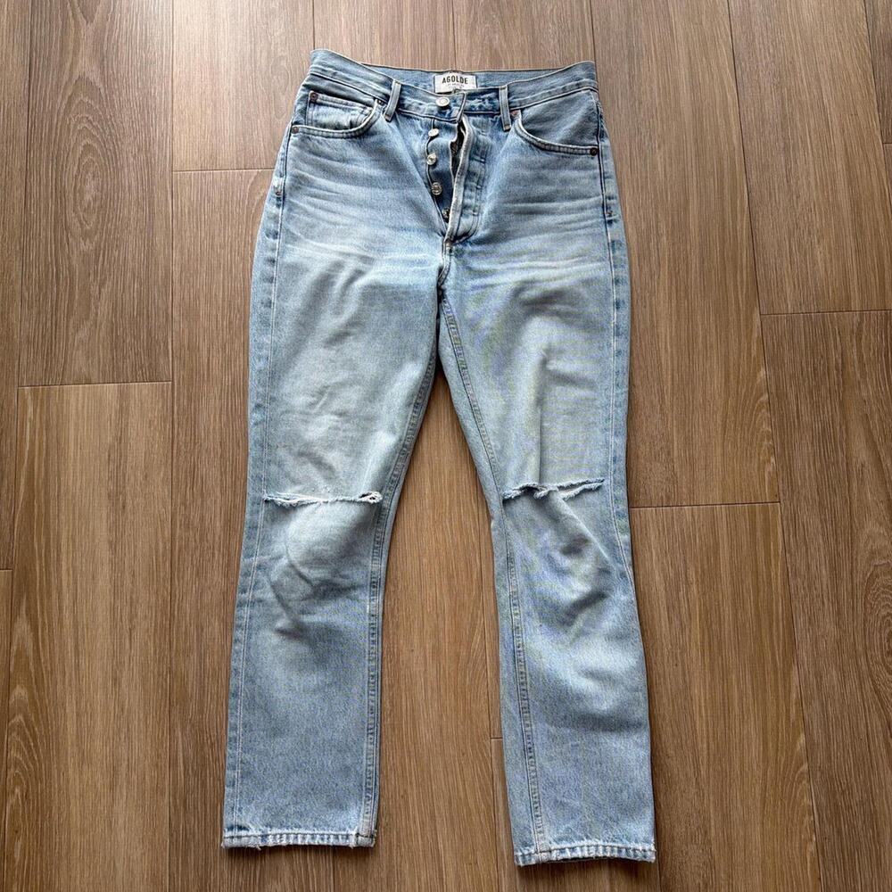 Agolde blue denim jeans size 25